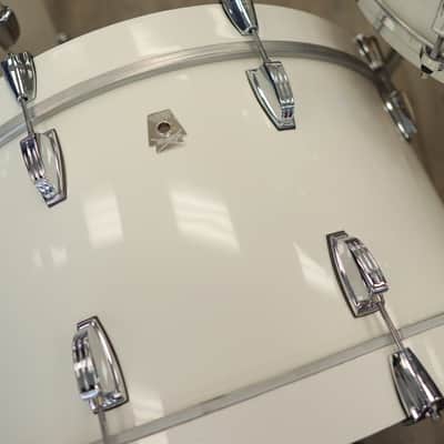 Pre-Owned Custom 90s Ludwig Maple 3-Piece Shell Pack 14/18/26 w/ Re-Rings & Custom Bearing Edges image 8