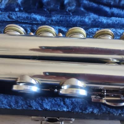 Gemeinhardt 50 Series - Gold Lip Plate Silver Plated image 6