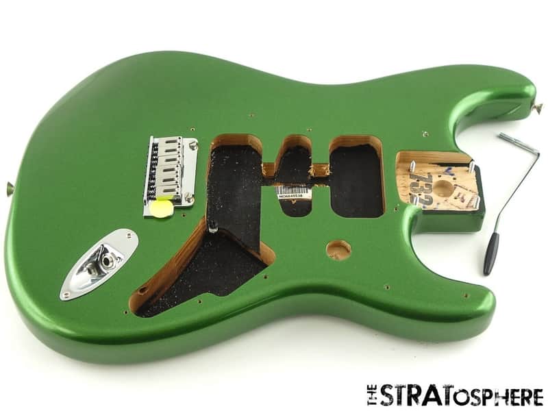Fender Player II Modified Strat, BODY & HARDWARE Alder Harvest Green Metallic. image 1