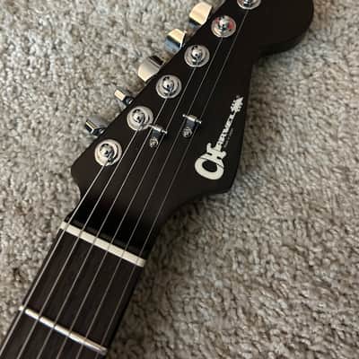 Charvel MJ Dinky DK24 HSH 2PT W MAH FM 2025 Antique Burst image 8