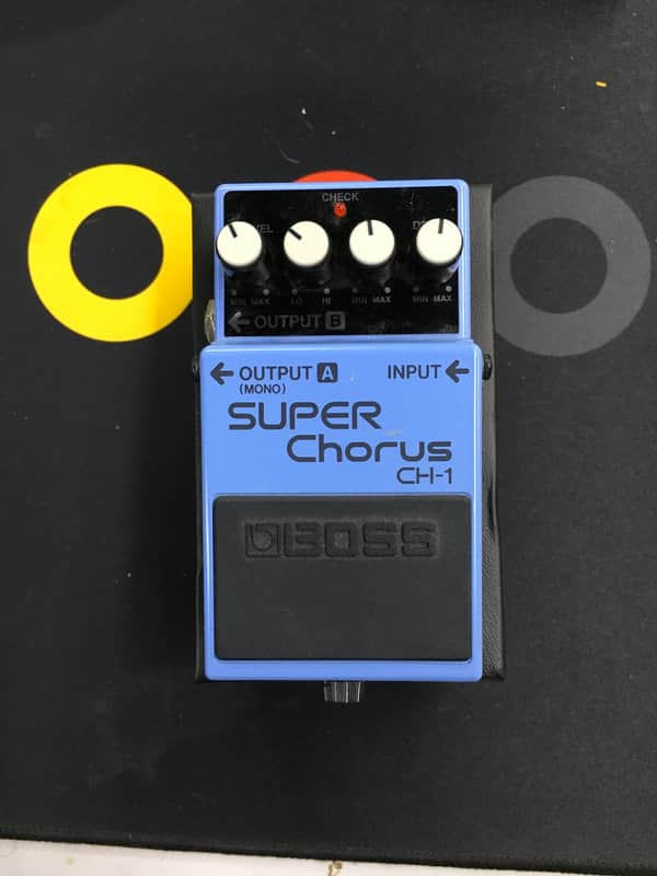 Boss CH-1 Super Chorus (Dark Gray Label) 2001 - Present - Blue image 1