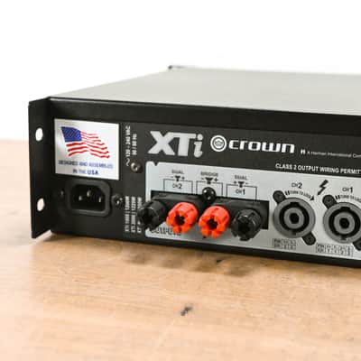 Crown XTi 2000 2-Channel Power Amplifier with DSP CG013C1 image 9