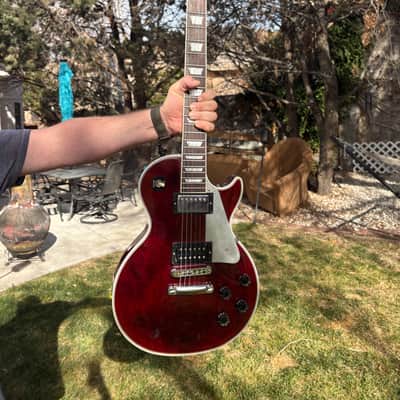 Gibson Les Paul Classic Custom Limited Edition 2014 - Wine Res image 6