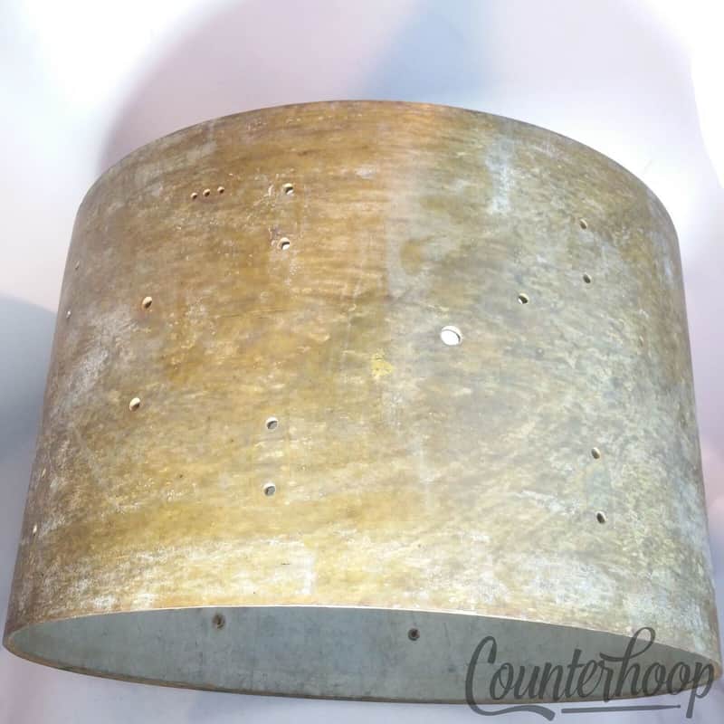 Gretsch 22x14"Bass Drum Shell 6Ply Jasper Maple Vintage 60s Round Badge Brooklyn image 1