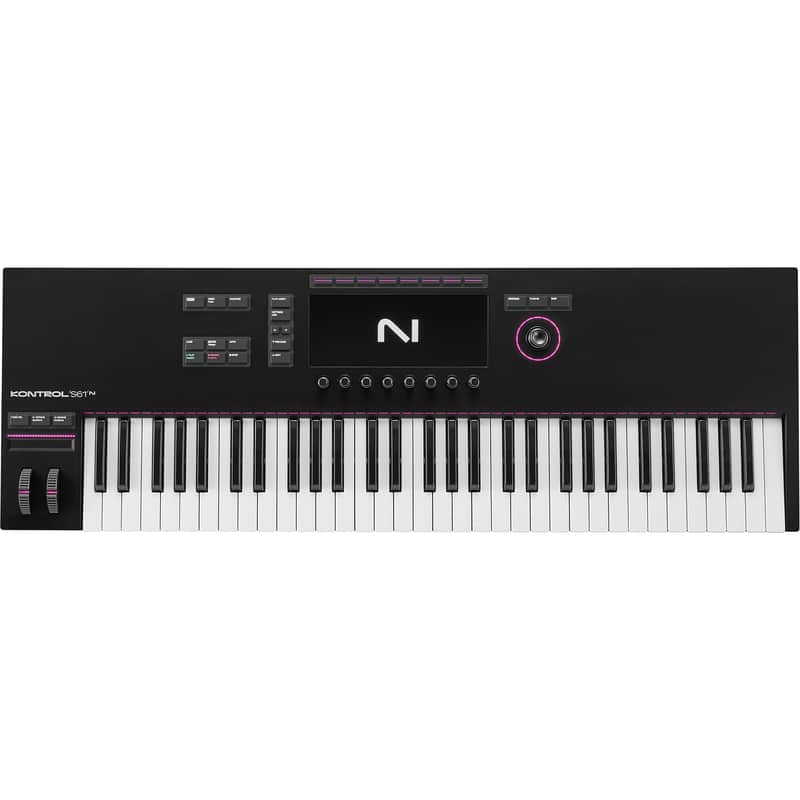 Native Instruments Kontrol S61 MK3 USB MIDI Keyboard Controller, 61-Key image 1