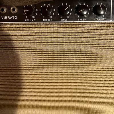 FS/FT Fender Pro 6G5-A Brownface 40-Watt 1x15" Guitar Combo 1961 - 1963 - Brown image 3