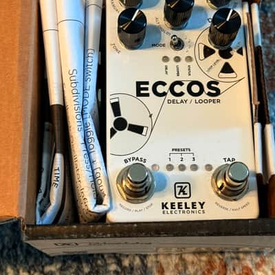 Keeley ECCOS Neo-Vintage Tape Delay 2019 - Present - White image 1