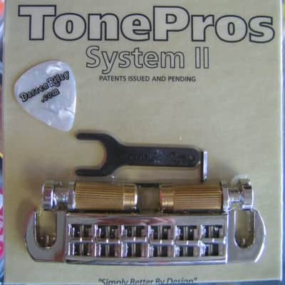 TonePros AVT2G-N Gibson Wraparound Set with Locking Studs Nickel image 1