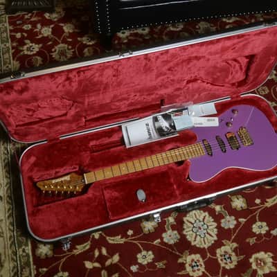 Ibanez Lari Basilio Signature LB1-VL, Made in Japan 2018 - Violet (w/Case) image 2