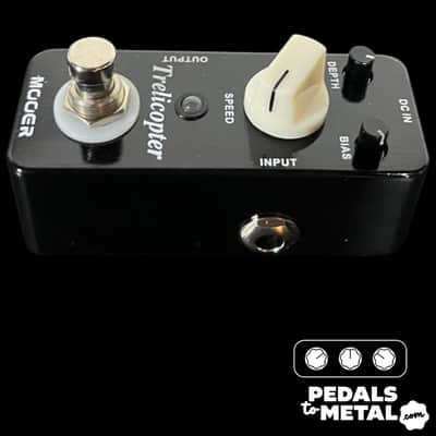 Mooer Trelicopter Tremolo Guitar Effect Pedal 2010s - Black X12904 image 4