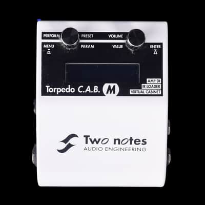 Two Notes Torpedo C.A.B. M Speaker Simulator / Amp DI 2019 - White image 1
