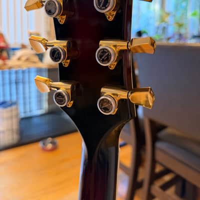 2008 Gibson ES-137 Custom – Triburst | Custombuckers | 50s Wiring | Gotoh Locking Tuners | COA | Original Varitone Harness Included image 7