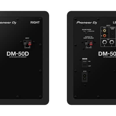 Pioneer DJ DM-50D 5-inch Active Monitor Speaker - Black image 3