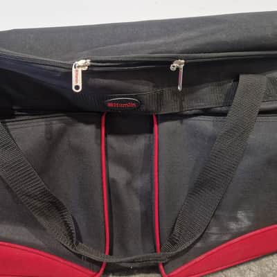 Humlin Wheel-On Drum Percussion Case - Black/red – Drum Case - Good image 9