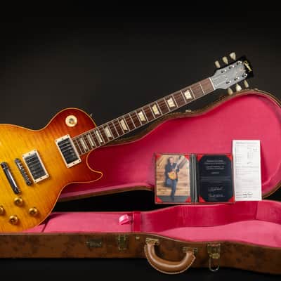 2019 Gibson Custom Shop Lee Roy Parnell Signature '59 Les Paul Standard - Abilene Sunset Burst | USA 1959 Reissue R9 Kloppmann HB 59 Humbucker Pickups 4.06kg | CoA OHSC image 2