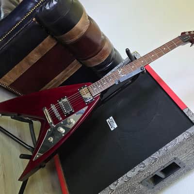 ESP GL-600V LTD NEW George Lynch Signature Super Flying V NOS Limited Edition Guitar USA Sperzel image 1
