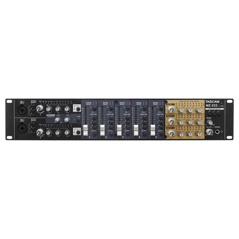 Tascam MZ-223 Industrial-Grade Audio Zone Mixer image 1