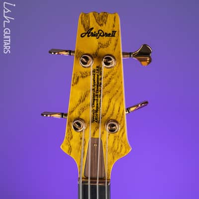 Aria Pro II SB-1000 Bass 4-String Oak image 5