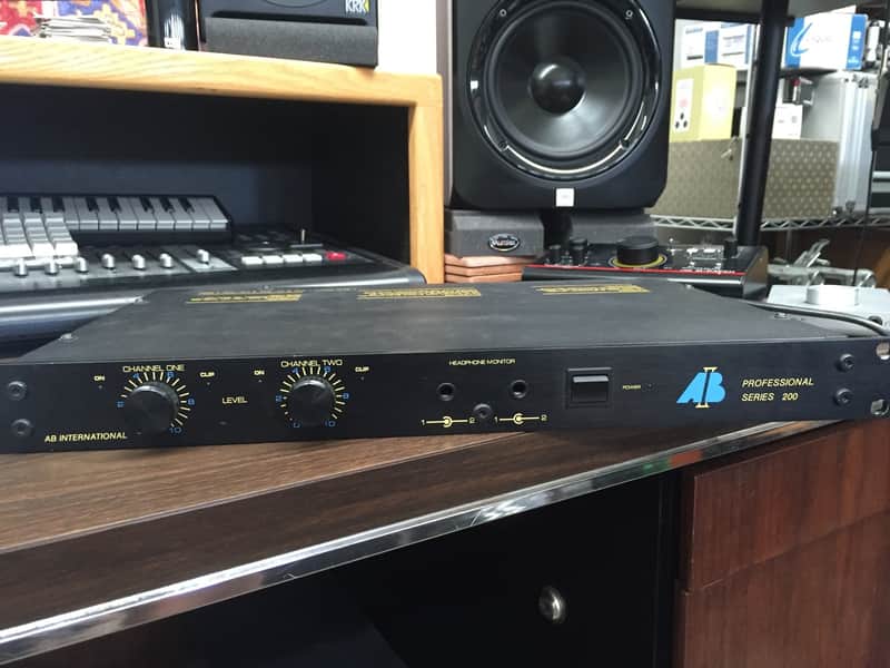 AB International Professional Series 200 Power Amp | Reverb