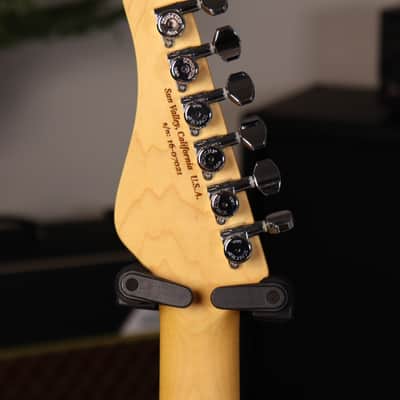 2016 Schecter USA Custom Shop Traditional Wembley Lake Placid Blue SSS image 4