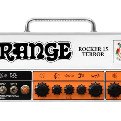 Orange Rocker 15 Terror 2-Channel 15-Watt Guitar Amp Head 2018 - Present - White image 2