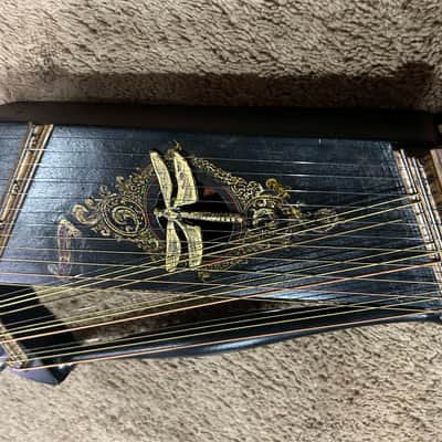 Harp-O-Chord Harp-zither 1899-1904 Black and gold image 2