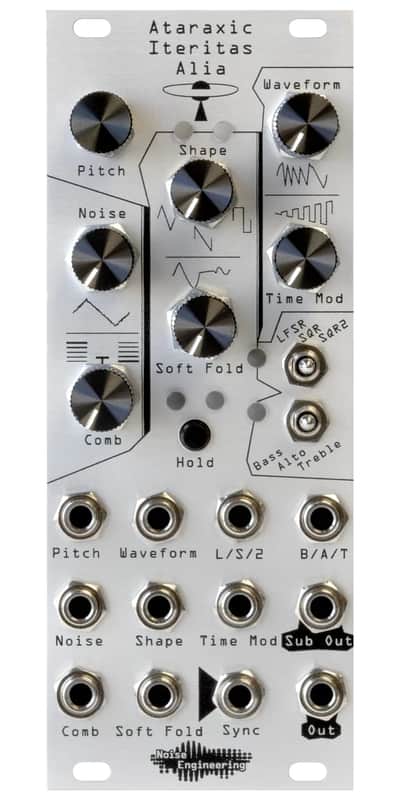 NOISE ENGINEERING ATARAXIC ITERITAS ALIA-SILVER : BRAND NEW :  [DETROIT MODULAR] image 1