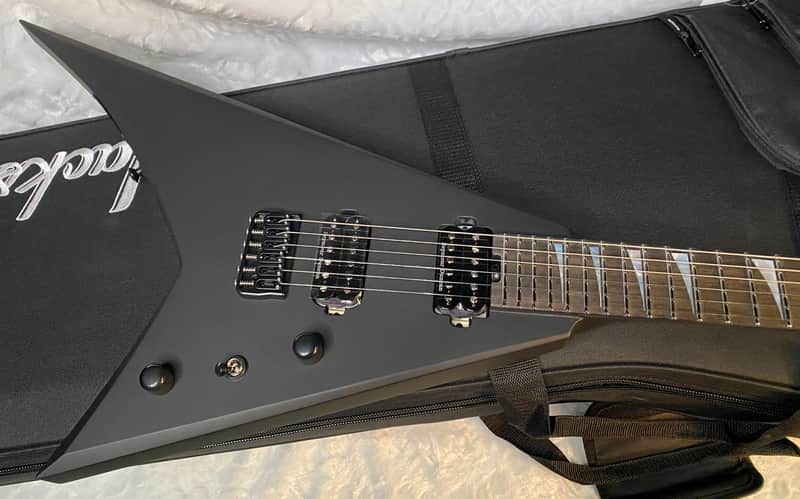 NEW! Jackson American Series Rhoads RR24 HT - Hard Tail - Ebony Fingerboard - Satin Black - 7.4lbs - Authorized Dealer - G05781 image 1