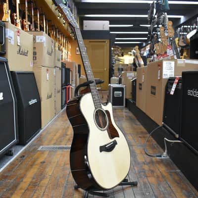 Taylor Next Generation Builder's Edition 814ce Adirondack Spruce/Rosewood Acoustic-electric Guitar Natural with Kona Edgeburst w/Hard Case image 5