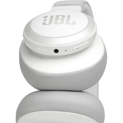 JBL LIVE 650BTNC Wireless Over-Ear Noise-Cancelling Headphones Regular White image 6