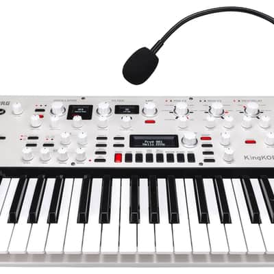 Korg KingKORG Neo 37-Key Virtual Analog Synthesizer & Vocoder image 3