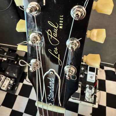 1989 Gibson Les Paul Standard Heritage Cherry Sunburst Patent No. Pickups image 6