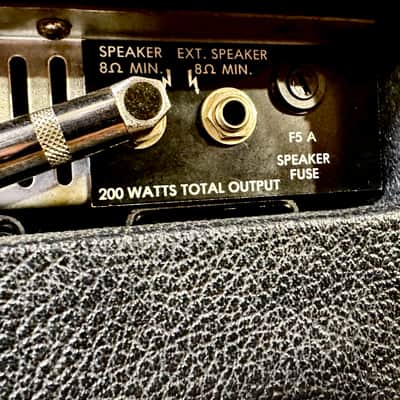 Fender SHOWMAN COMBO 1x15 “ 200 Watts Solid State 1982-1983 Paul Rivera Era Super Rare image 23