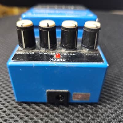 Boss CS-3 Compression Sustainer (Silver Label) 1997 - Present - Blue image 4