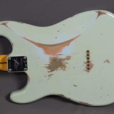Fender Custom Shop Stratocaster 1957 Hardtail REL Faded Aged Sonic Blue 2022 image 11