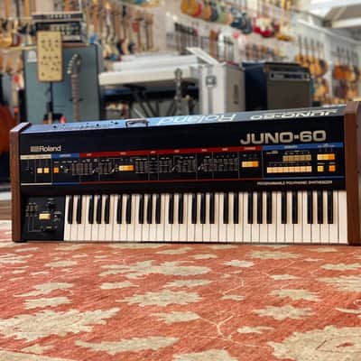 1983 Roland Juno 60 Six Voice Analogue Synthesizer image 9