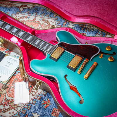 GIBSON USA Custom Shop 59 ES-355 Custom Reissue *Dealer Select Murphy Lab Light Aged "Sea Green" (2025) image 1