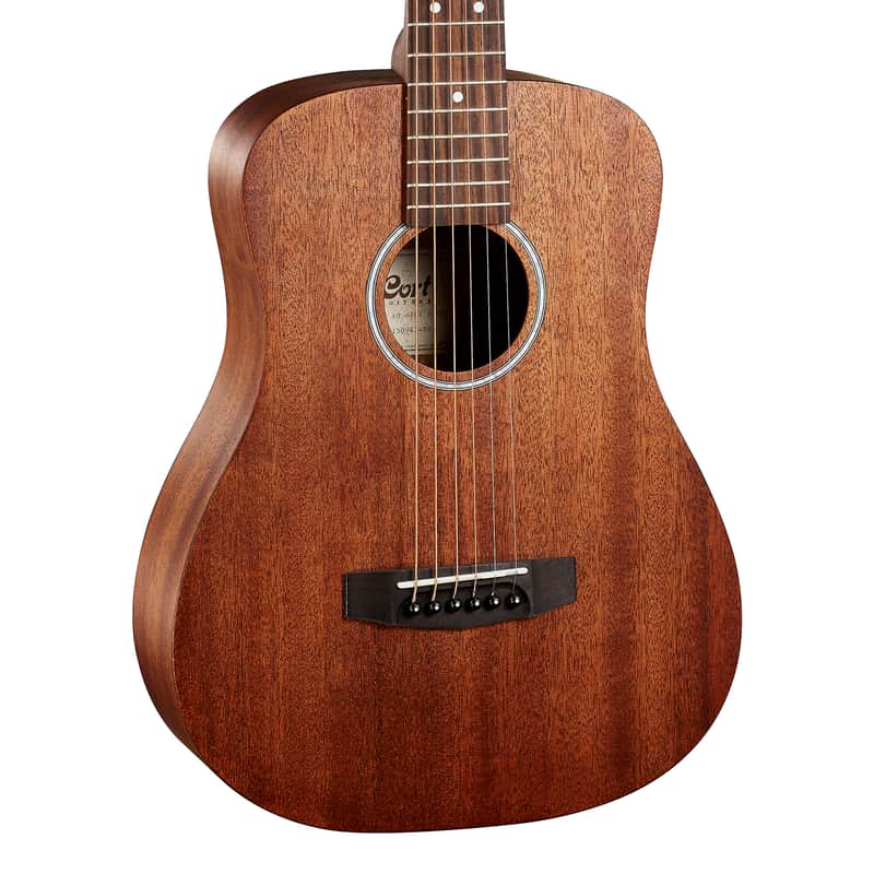 Cort AD Mini M 3/4 Size Mini Acoustic Guitar - Open Pore Mahogany - Open Box image 1