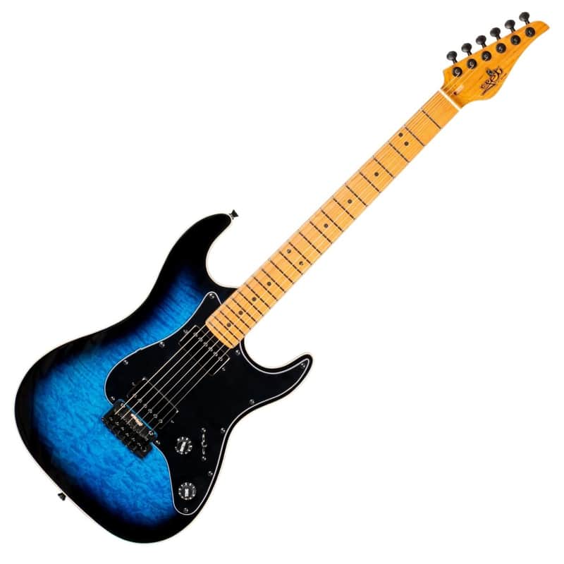Jet JS-450 BLB 450 Series Roasted Poplar Body Canadian Roasted Maple Neck 6-String Electric Guitar image 1