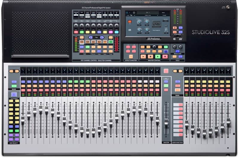 PreSonus StudioLive 32S 32-Channel Digital Mixer and USB Audio Interface 2019 - Present - Black / Silver image 1