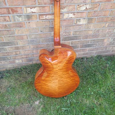 2004 Master Luthier Tom Bills Archtop Acoustic/Electric Guitar Fabulous Looks, Sound & Playability With Deluxe Case image 5