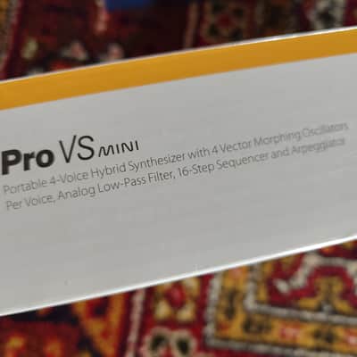 NEW Behringer Pro VS Mini 4-Voice Hybrid Vector Synthesizer 2023 - Present - Black image 3