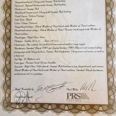 PRS McCarty 594 Private Stock Walnut image 10