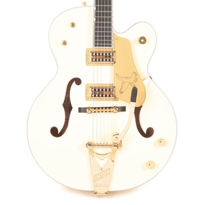 Gretsch G6136T-59 Vintage Select Edition '59 Falcon Hollow Body Vintage White w/Bigsby image 1