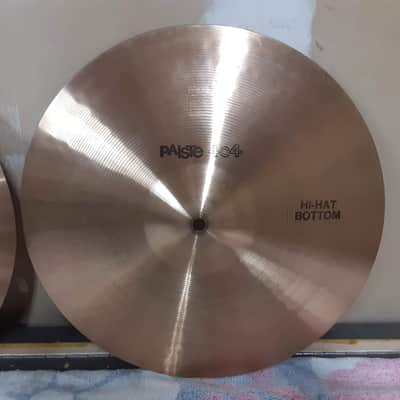 Paiste 14" 404 "Black Label" Hi-Hat Cymbals (Pair) 1974 - 1980 image 8
