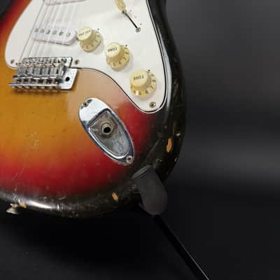 1977 Greco Stratocaster - Sunburst image 4