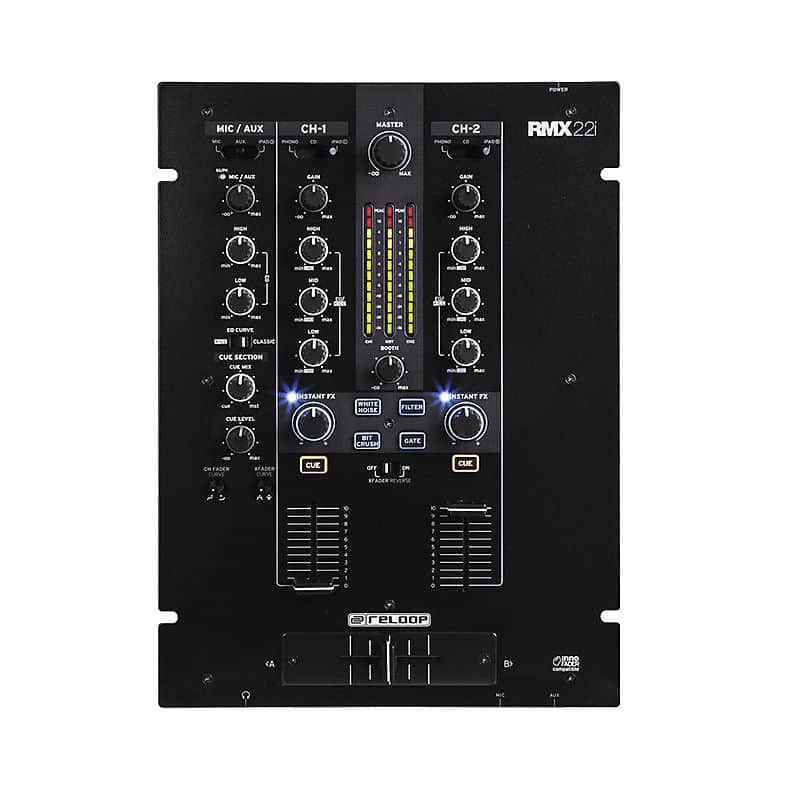 Reloop RMX-22i 2-Channel MIDI Mixer image 1