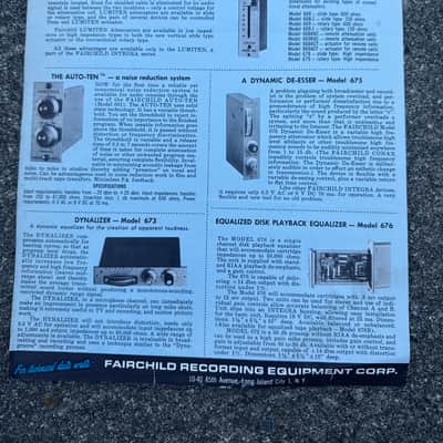 Fairchild brochure for Integra/series components 1960s image 2