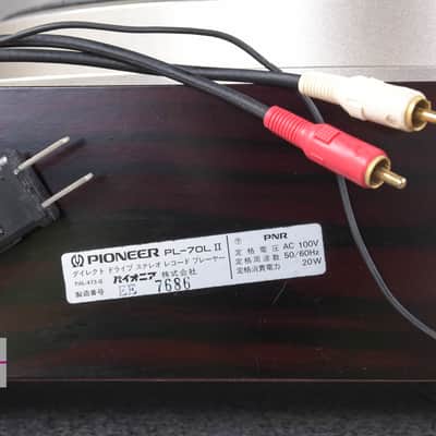 PIONEER PL-70LII Direct Drive Turntable in Very Good Condition image 25