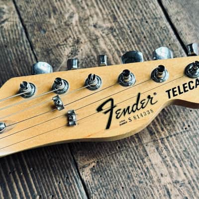 Vintage 1878 Fender Telecaster Custom –  Black – Made in USA 4kg 1978 - Schwarz image 4